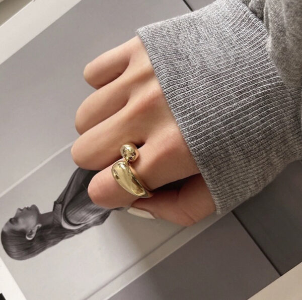 1107 Gold Plated Ring - Image 6