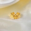 1104 Gold Plated Ring