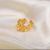 1104 Gold Plated Ring