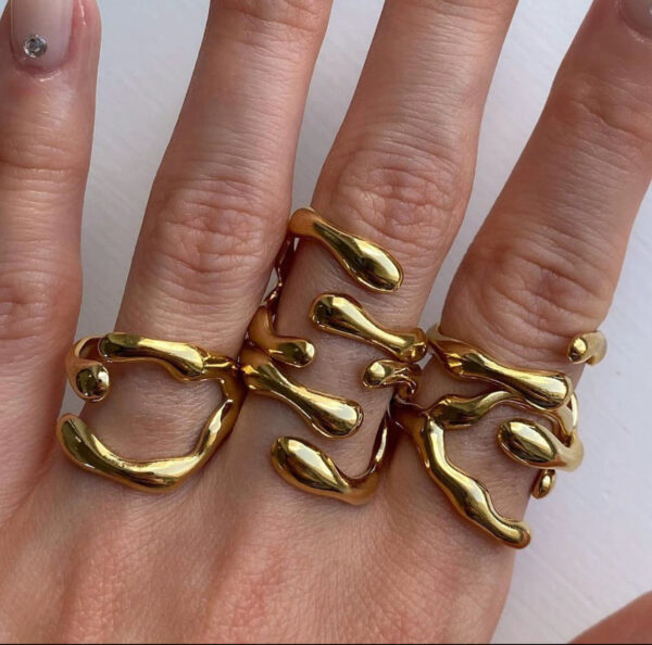 1101 Gold Plated Ring