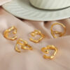 1101 Gold Plated Ring
