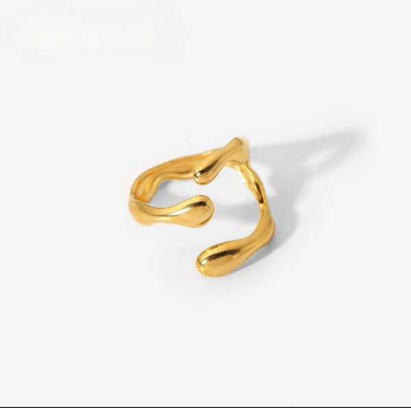 1101 Gold Plated Ring - Image 4