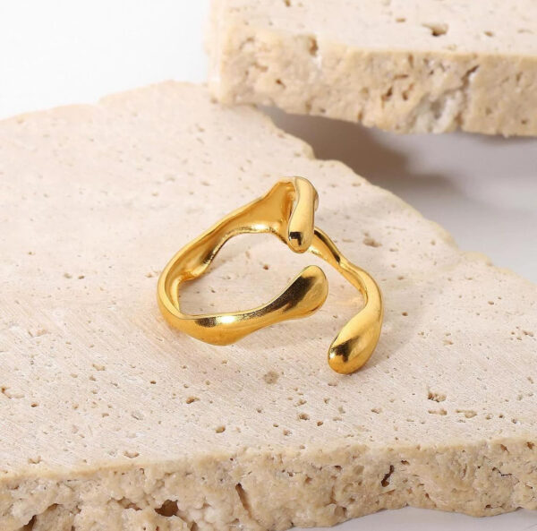 1101 Gold Plated Ring - Image 5