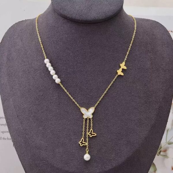 1038 Gold Plated Necklace - Image 5