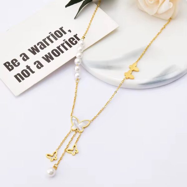 1038 Gold Plated Necklace - Image 6