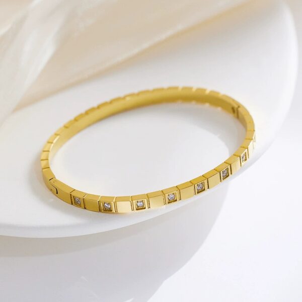 1134 Gold Plated Bangle - Image 2