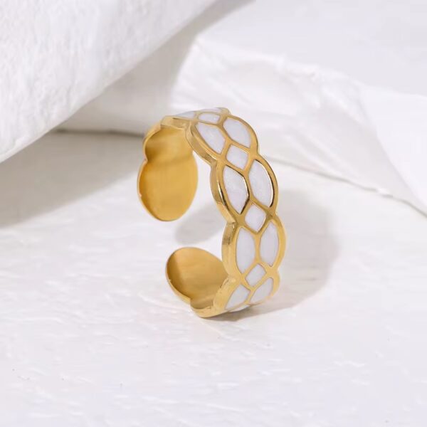 1135 Gold Plated Ring - Image 2
