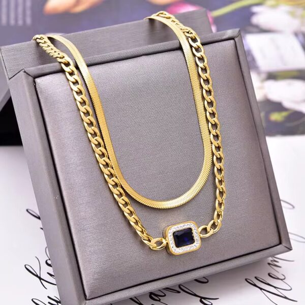 1012 Gold Plated Necklace - Image 3