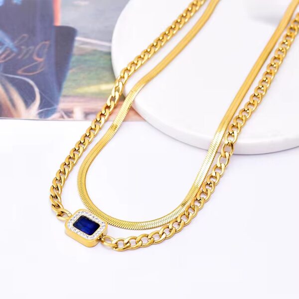 1012 Gold Plated Necklace - Image 5