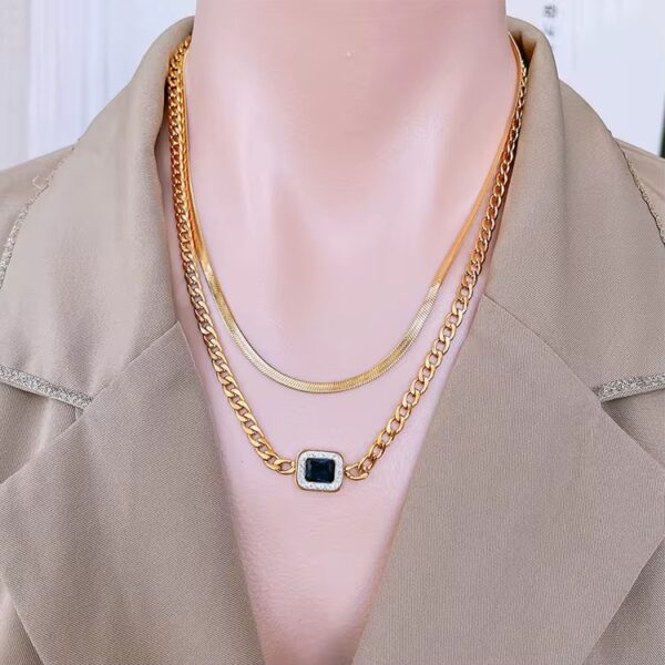 1012 Gold Plated Necklace - Image 4