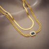 1012 Gold Plated Necklace