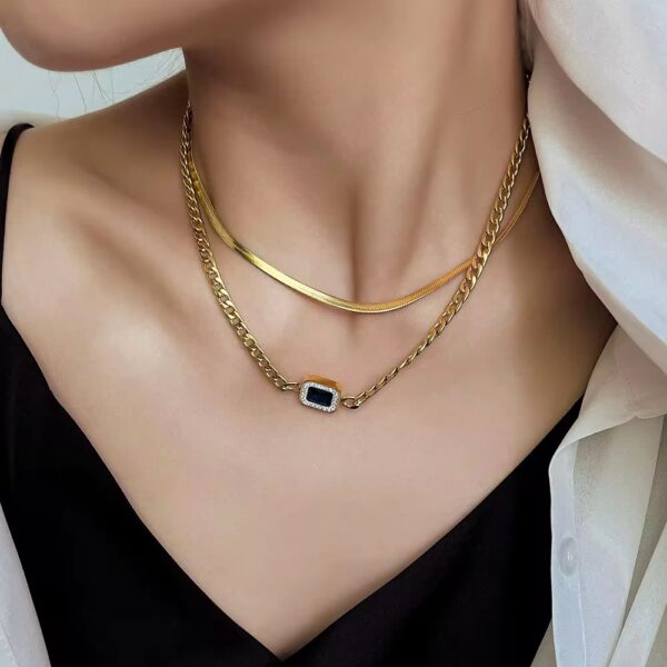 1012 Gold Plated Necklace - Image 7