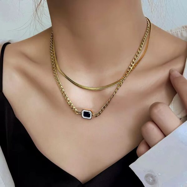 1012 Gold Plated Necklace - Image 6