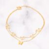 1138 Gold Plated Anklet