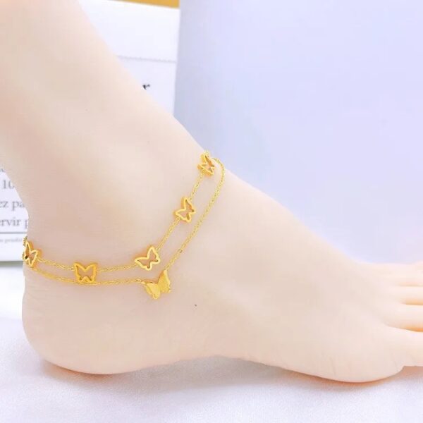 1138 Gold Plated Anklet