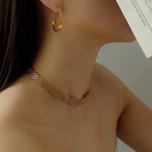 1098 Gold Plated Necklace - Image 4