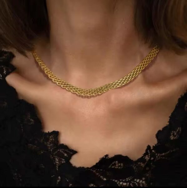 1098 Gold Plated Necklace - Image 2