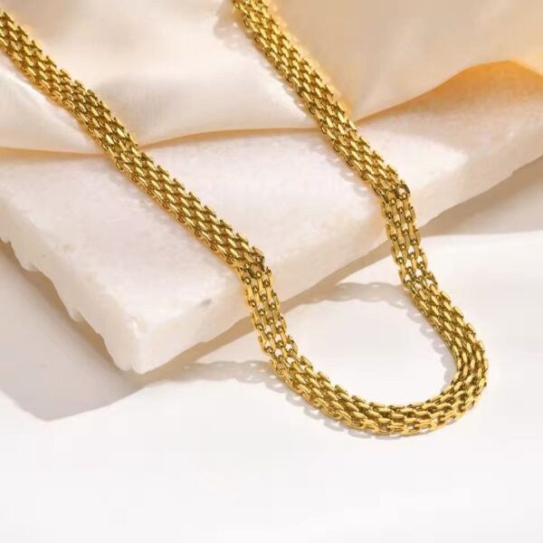 1098 Gold Plated Necklace - Image 7