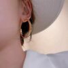 1018 Gold Plated Earrings