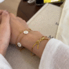 1286 Gold Plated Bracelet