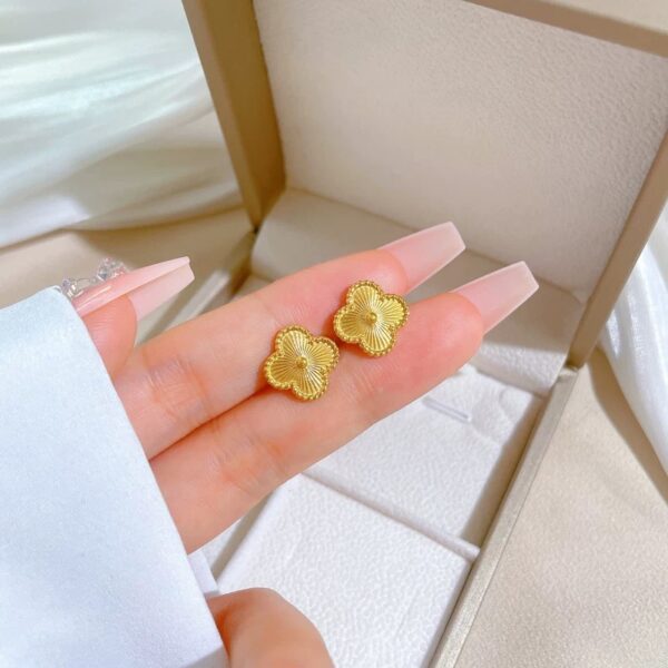 1194 Gold Plated Earrings - Image 4