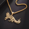 1284 Gold Plated Necklace
