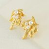 1142 Gold Plated Earrings