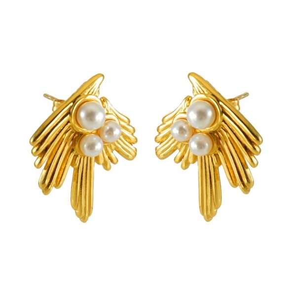 1142 Gold Plated Earrings - Image 10