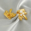1142 Gold Plated Earrings