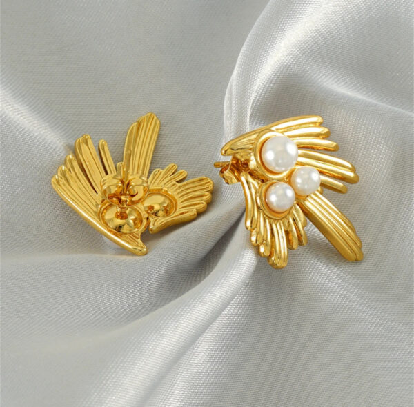 1142 Gold Plated Earrings - Image 8