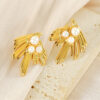 1142 Gold Plated Earrings
