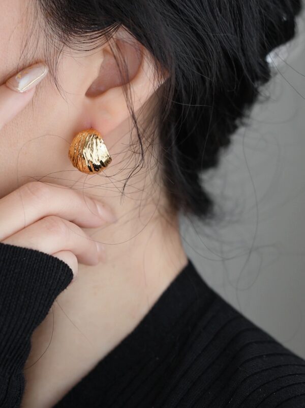 1145 Gold Plated Earrings - Image 6