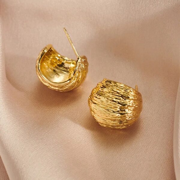 1145 Gold Plated Earrings - Image 4