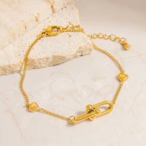 1353 Gold Plated Bracelet