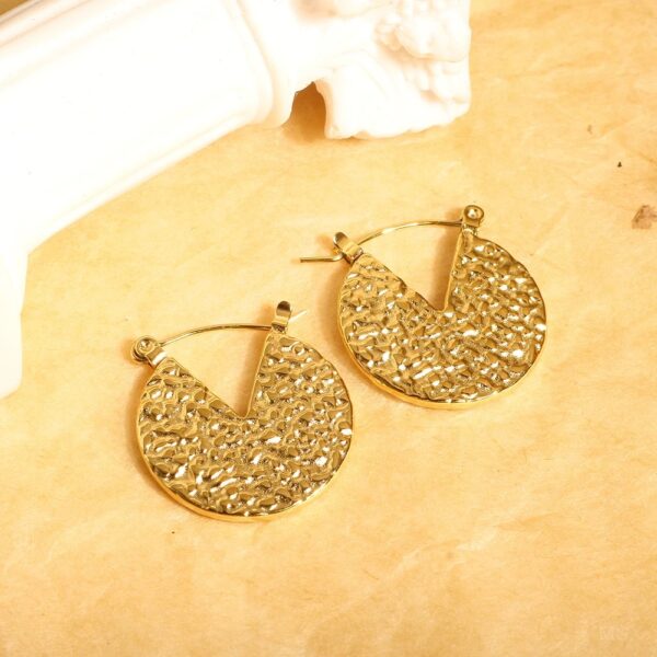 1144 Gold Plated Earrings - Image 3