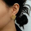 1143 Gold Plated Earrings