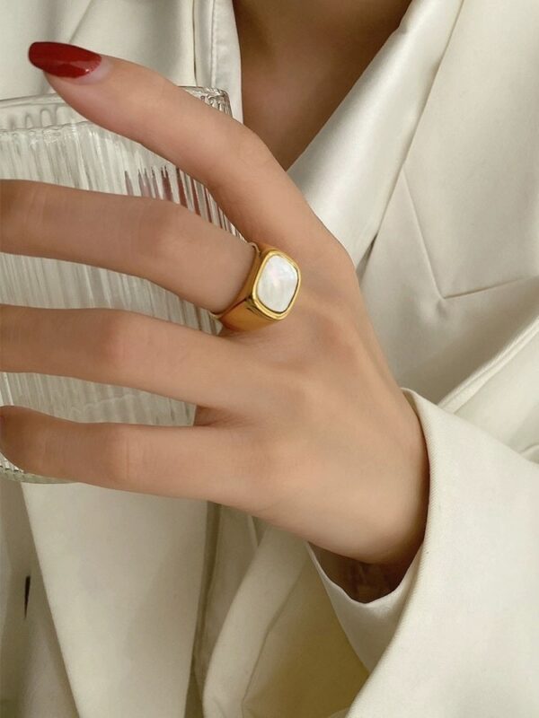 1205 Gold Plated Ring - Image 2