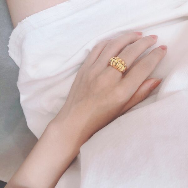 1206 Gold Plated Ring - Image 2