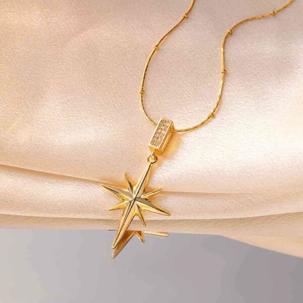 1166 Gold Plated Necklace - Image 3