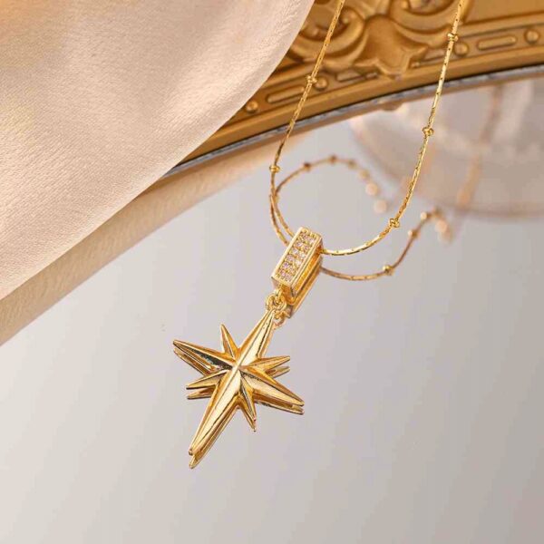 1166 Gold Plated Necklace - Image 2