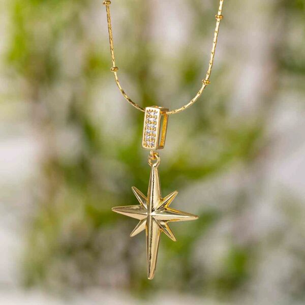 1166 Gold Plated Necklace - Image 4