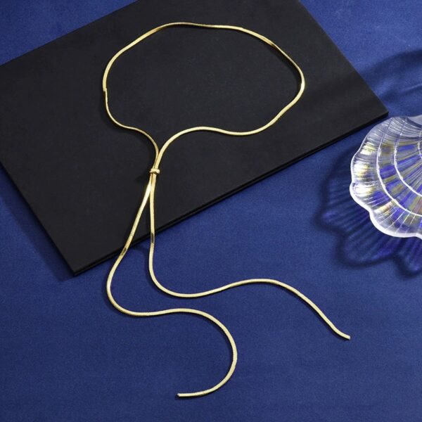 1167 Gold Plated Necklace - Image 7