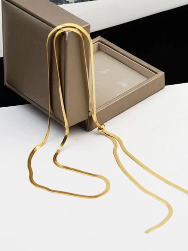 1167 Gold Plated Necklace - Image 9