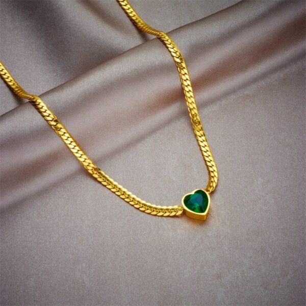 1168 Gold Plated Necklace - Image 4