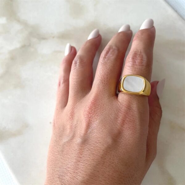 1205 Gold Plated Ring - Image 5