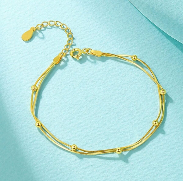 1149 Gold Plated Anklet - Image 3