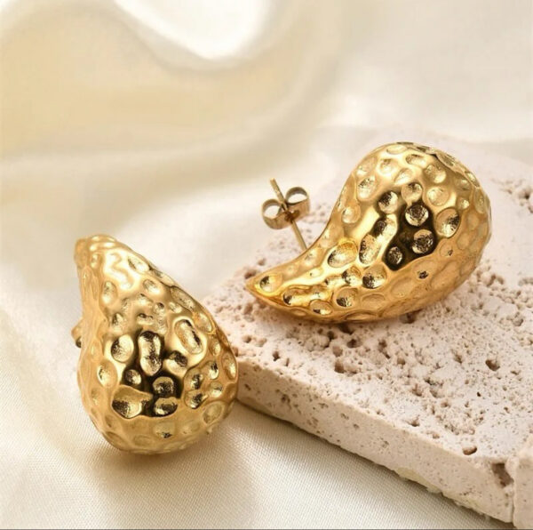 1151 Gold Plated Earrings - Image 3