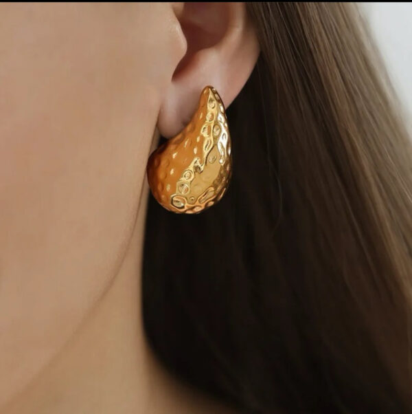 1151 Gold Plated Earrings - Image 4