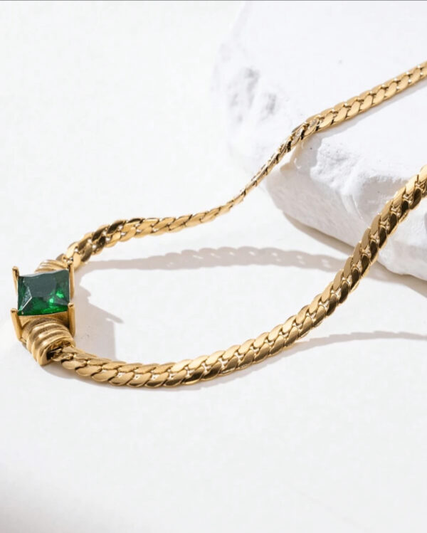 1153 Gold Plated Necklace - Image 3