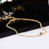 1164 Gold Plated Anklet